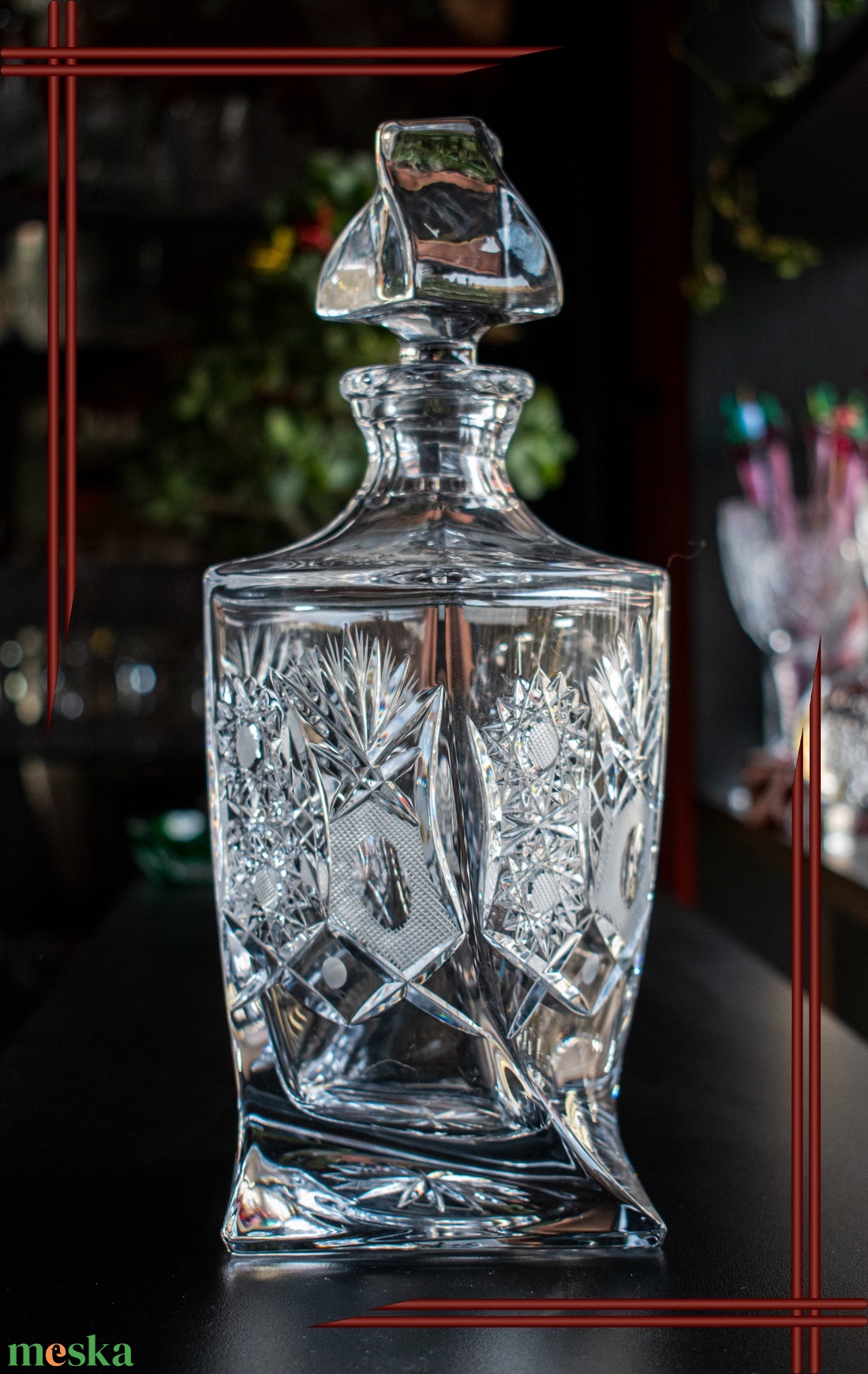 Whiskey palack, ólomkristály - otthon & életmód - konyhafelszerelés, tálalás - tálalás - üveg & kancsó - Meska.hu Whiskey palack, ólomkristály - otthon & életmód - konyhafelszerelés, tálalás - tálalás - üveg & kancsó - Meska.hu