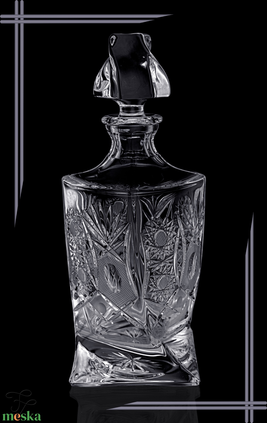 Whiskey palack, ólomkristály - otthon & életmód - konyhafelszerelés, tálalás - tálalás - üveg & kancsó - Meska.hu Whiskey palack, ólomkristály - otthon & életmód - konyhafelszerelés, tálalás - tálalás - üveg & kancsó - Meska.hu