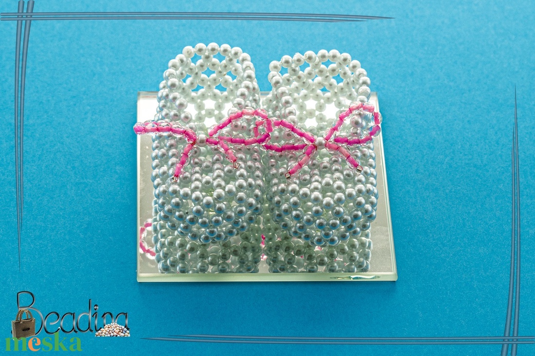 Gyöngy babacipő - baba - mama - babaruházat - babacipő - Meska.hu