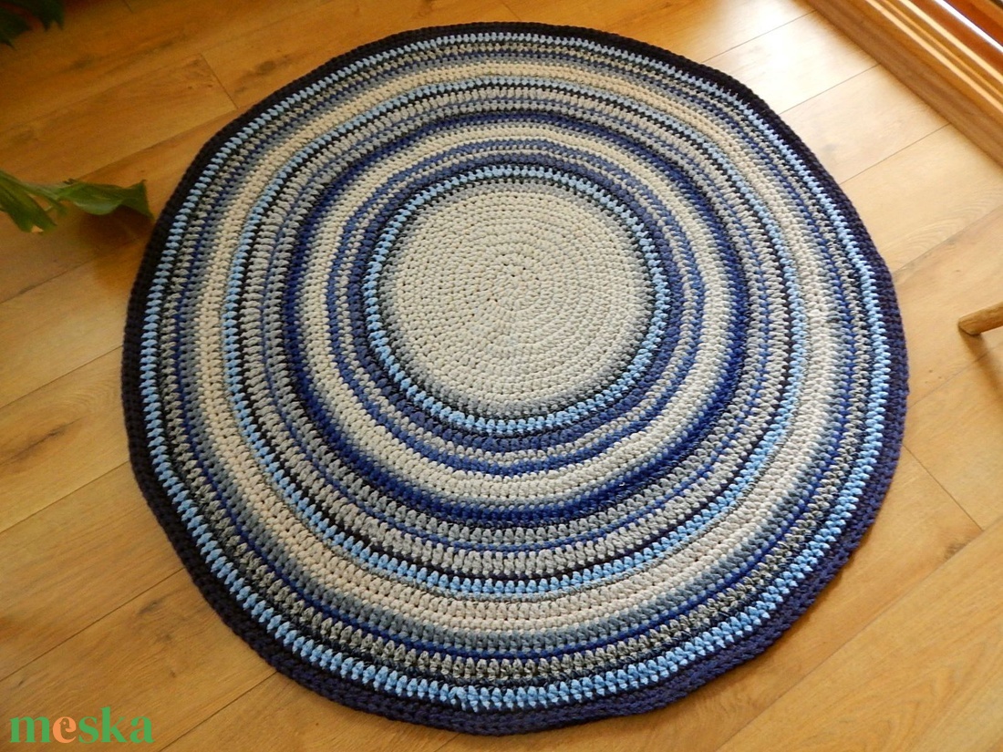 Horgolt szőnyeg / Mandala - otthon & életmód - lakástextil - szőnyeg - horgolt szőnyeg - Meska.hu Horgolt szőnyeg / Mandala - otthon & életmód - lakástextil - szőnyeg - horgolt szőnyeg - Meska.hu
