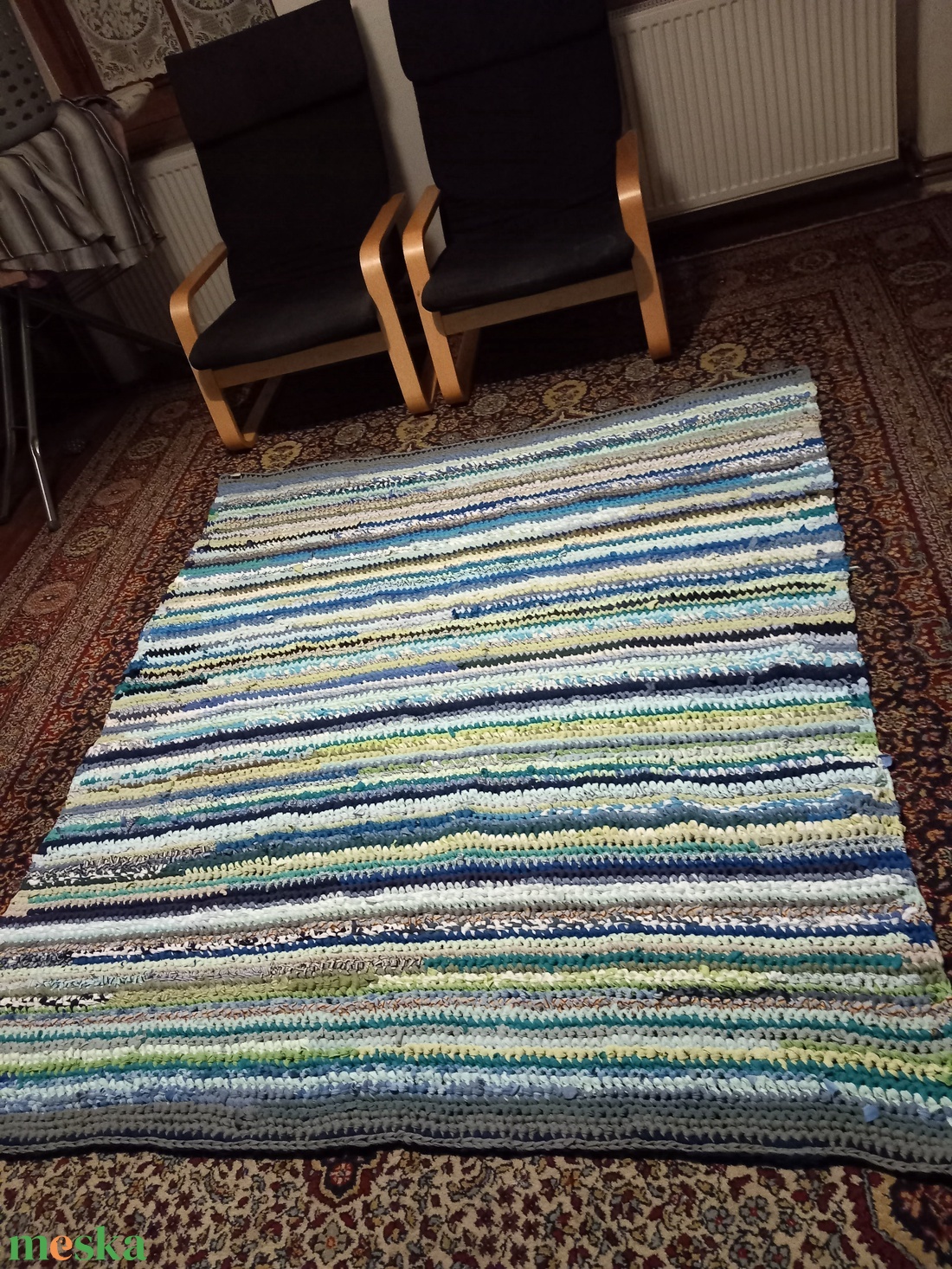 Rag rug szőnyeg - otthon & életmód - lakástextil - szőnyeg - horgolt szőnyeg - Meska.hu Rag rug szőnyeg - otthon & életmód - lakástextil - szőnyeg - horgolt szőnyeg - Meska.hu