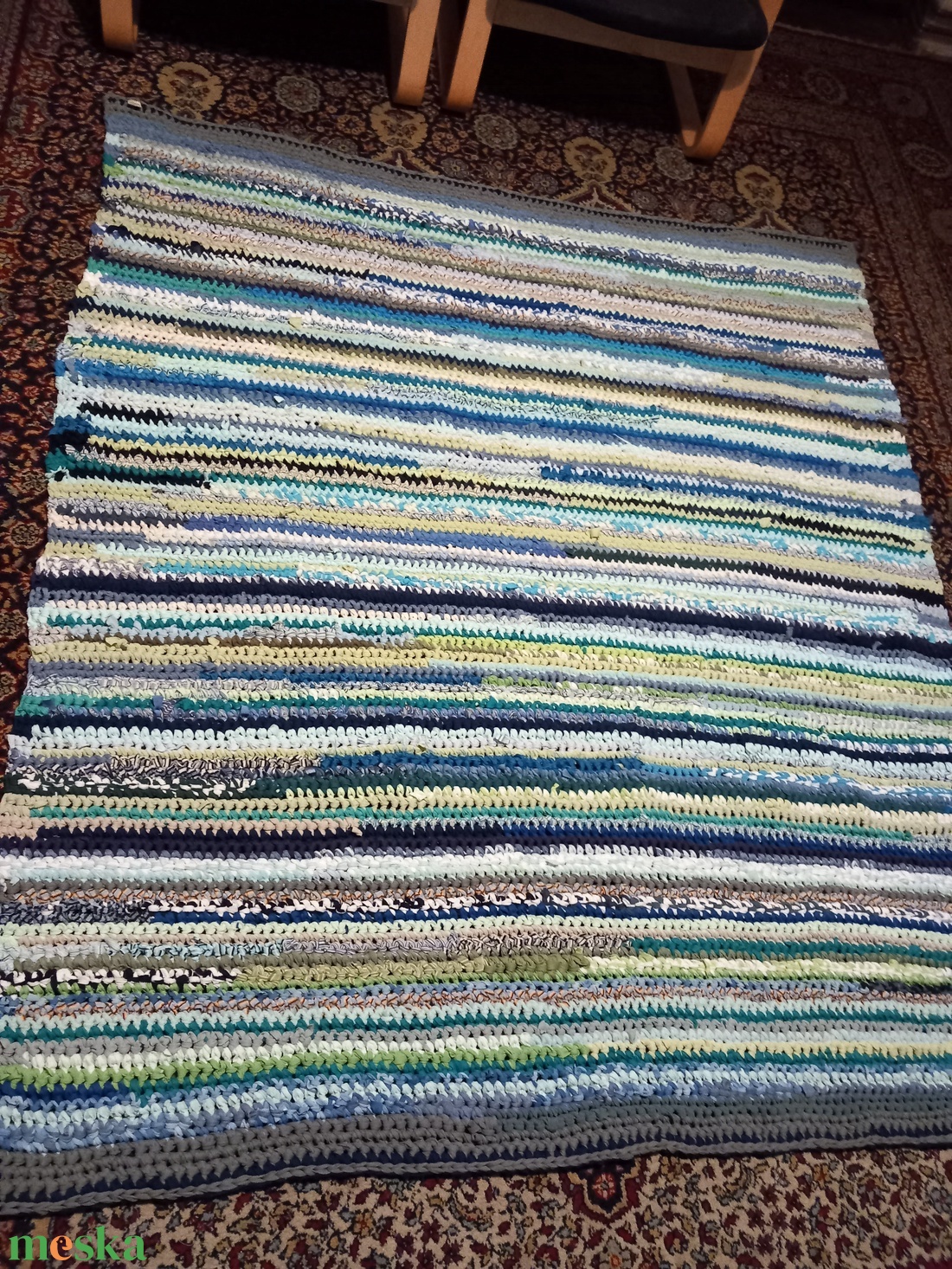 Rag rug szőnyeg - otthon & életmód - lakástextil - szőnyeg - horgolt szőnyeg - Meska.hu Rag rug szőnyeg - otthon & életmód - lakástextil - szőnyeg - horgolt szőnyeg - Meska.hu