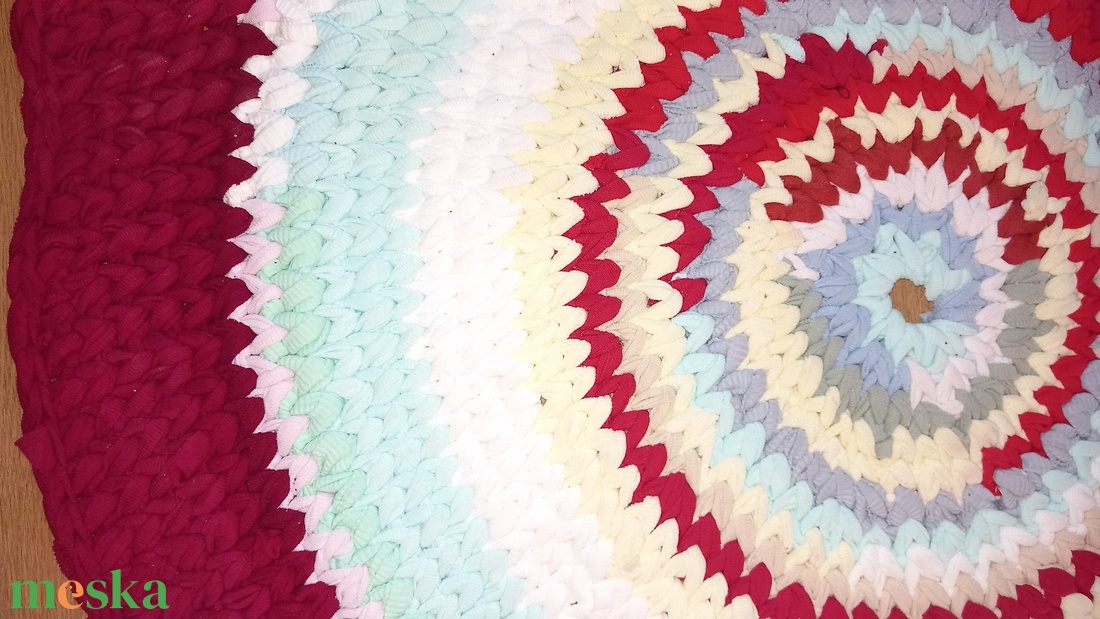 Rag rug Horgolt szőnyeg rongyszőnyeg - otthon & életmód - lakástextil - szőnyeg - horgolt szőnyeg - Meska.hu Rag rug Horgolt szőnyeg rongyszőnyeg - otthon & életmód - lakástextil - szőnyeg - horgolt szőnyeg - Meska.hu