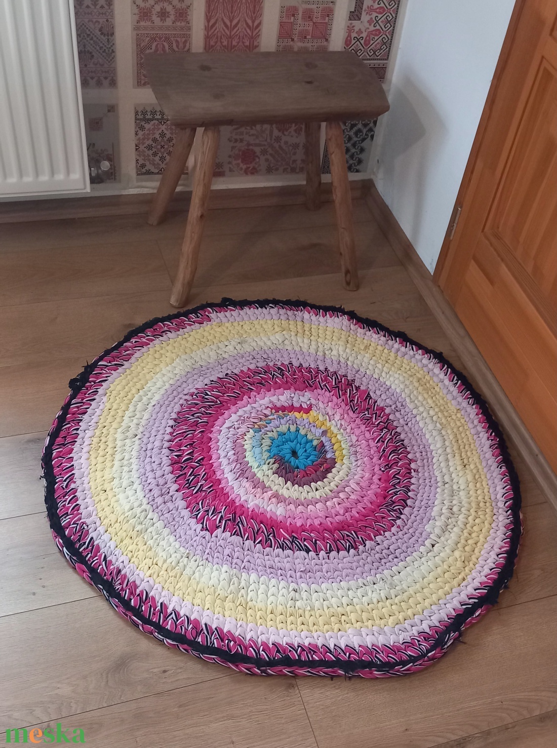 Rag rug Horgolt szőnyeg rongyszőnyeg - otthon & életmód - lakástextil - szőnyeg - horgolt szőnyeg - Meska.hu Rag rug Horgolt szőnyeg rongyszőnyeg - otthon & életmód - lakástextil - szőnyeg - horgolt szőnyeg - Meska.hu