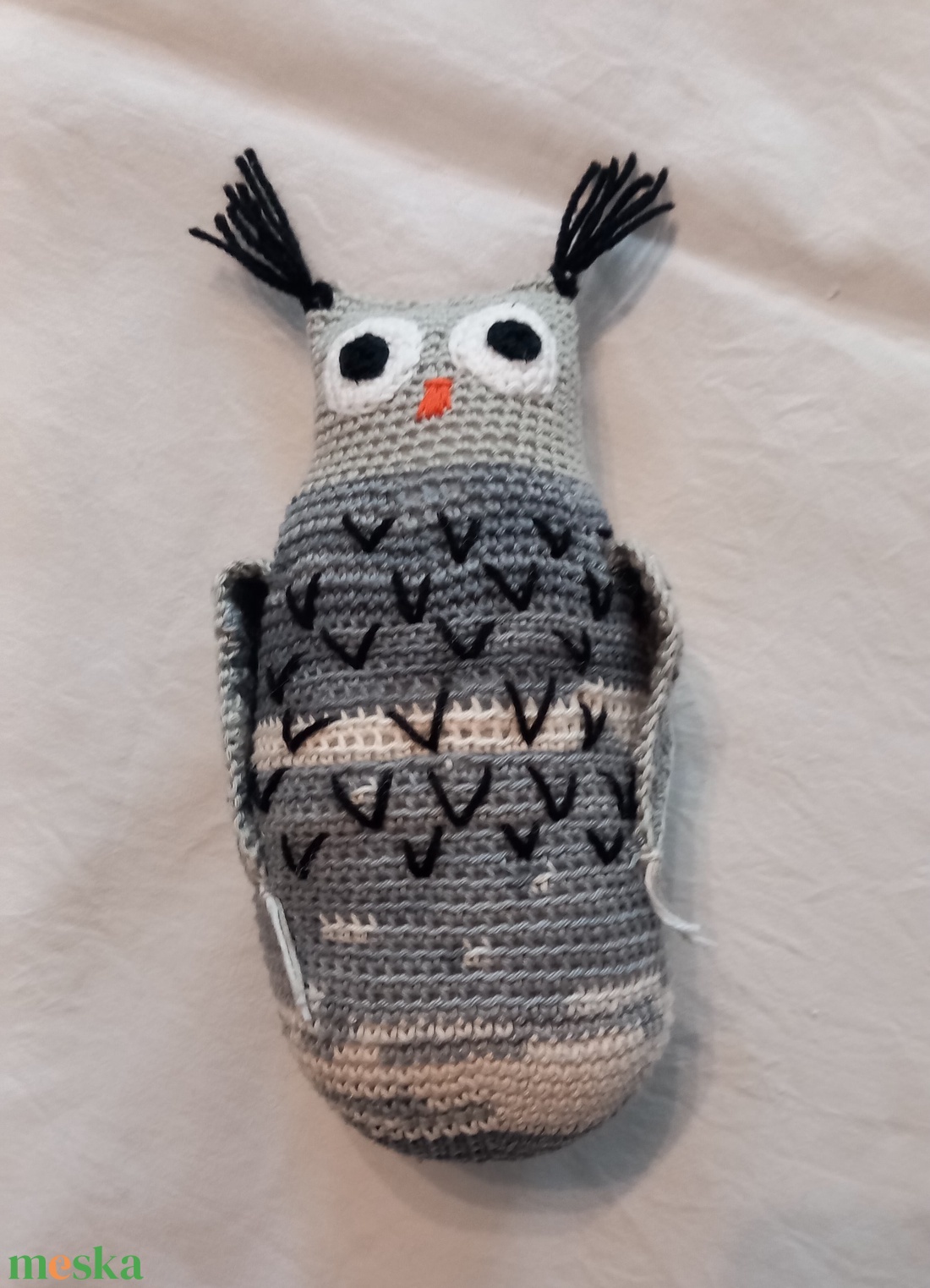 Horgolt figura bagoly család - játék & sport - plüssállat & játékfigura - bagoly - Meska.hu Horgolt figura bagoly család - játék & sport - plüssállat & játékfigura - bagoly - Meska.hu