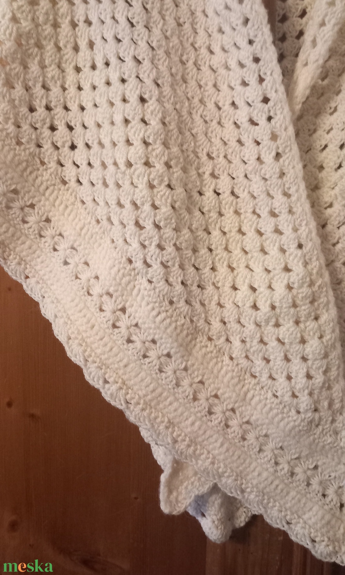 Horgolt vállkendő   - ruha & divat - sál, sapka, kendő - vállkendő - Meska.hu