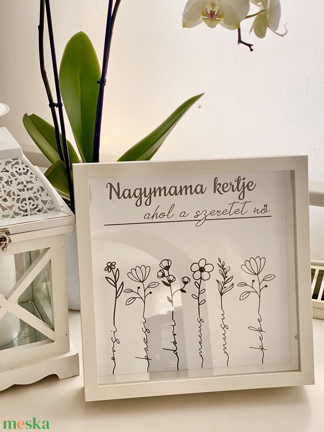 Ajándék Nagymamáknak  - otthon & életmód - dekoráció - kép & falikép - képkeret - Meska.hu