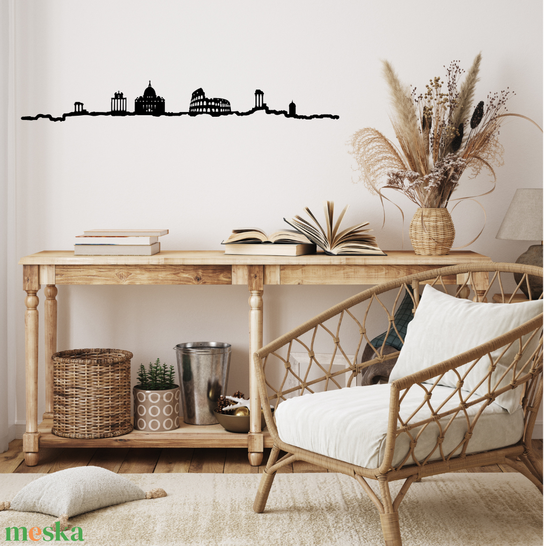  Cityline - Róma városkép, fali dekoráció - otthon & életmód - dekoráció - fali és függő dekoráció - falra akasztható dekor - Meska.hu