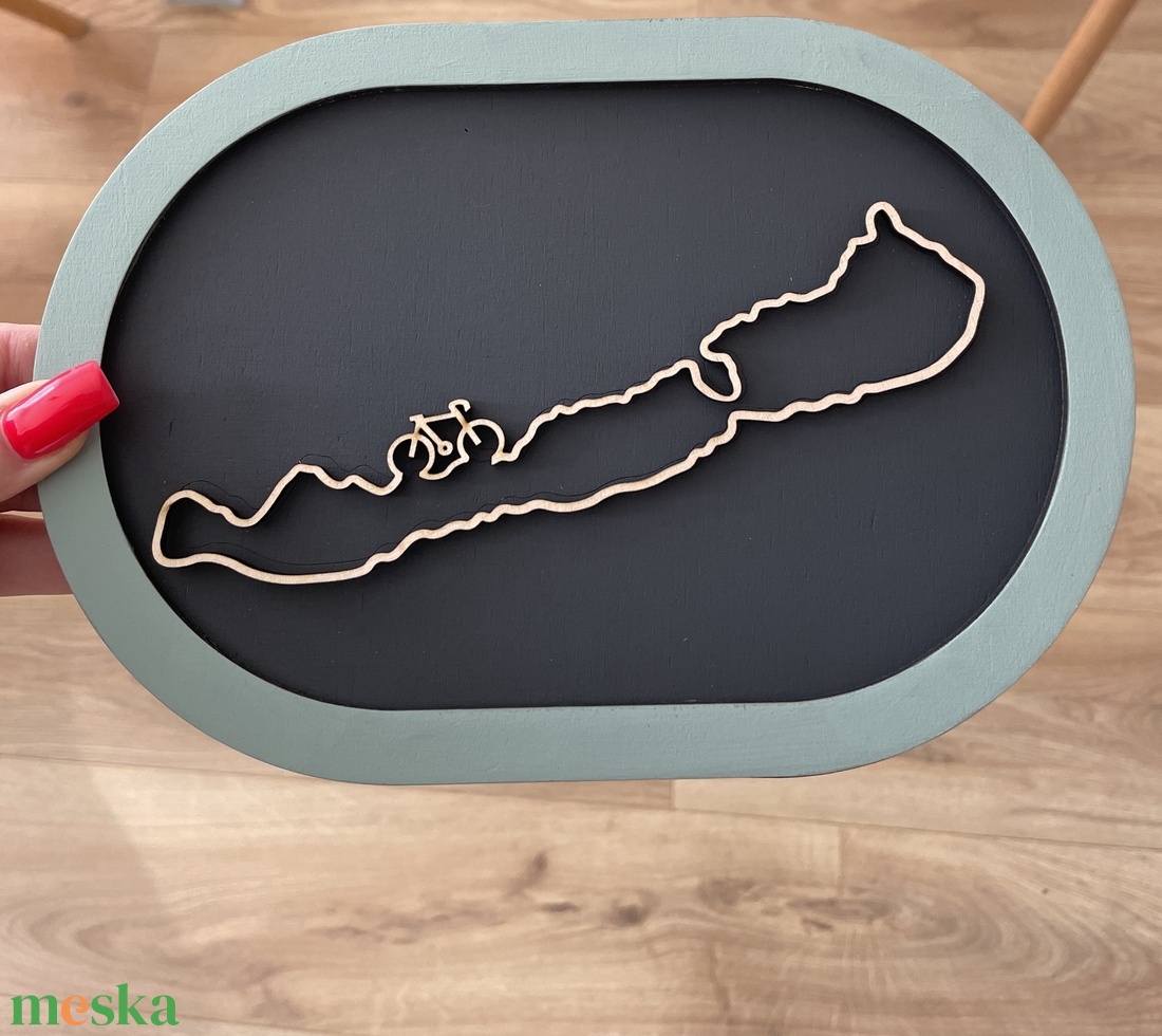 Balaton képkeretben - vitorlázás, biciklizés, borászat - otthon & életmód - dekoráció - fali és függő dekoráció - falra akasztható dekor - Meska.hu