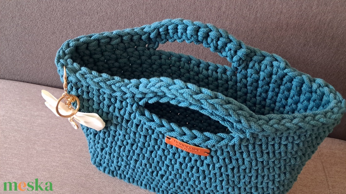 Horgolt kézitáska  - táska & tok - kézitáska & válltáska - kézitáska - Meska.hu