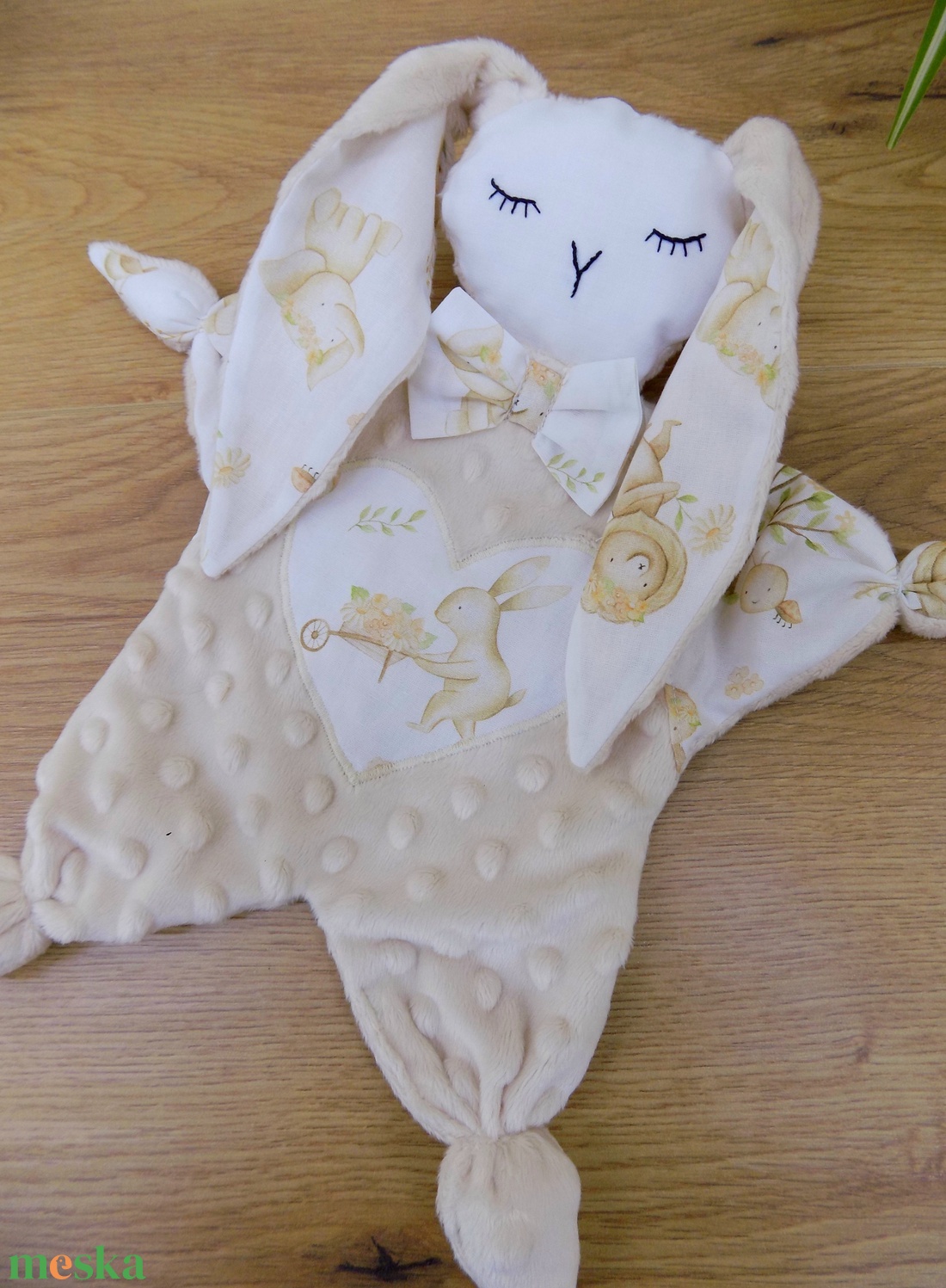 Tavaszi szundikendő  - játék & sport - 3 éves kor alattiaknak - alvóka & rongyi - Meska.hu