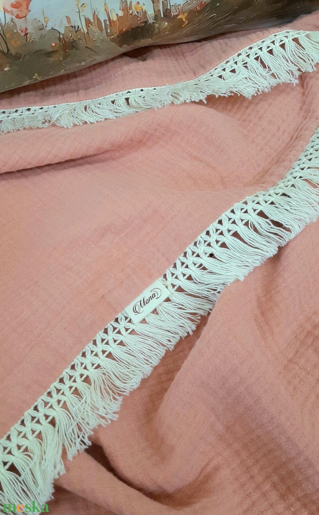 Nyári takaró és párna boho stílusban - otthon & életmód - babaszoba, gyerekszoba - babatakaró, gyerek pléd - Meska.hu Nyári takaró és párna boho stílusban - otthon & életmód - babaszoba, gyerekszoba - babatakaró, gyerek pléd - Meska.hu