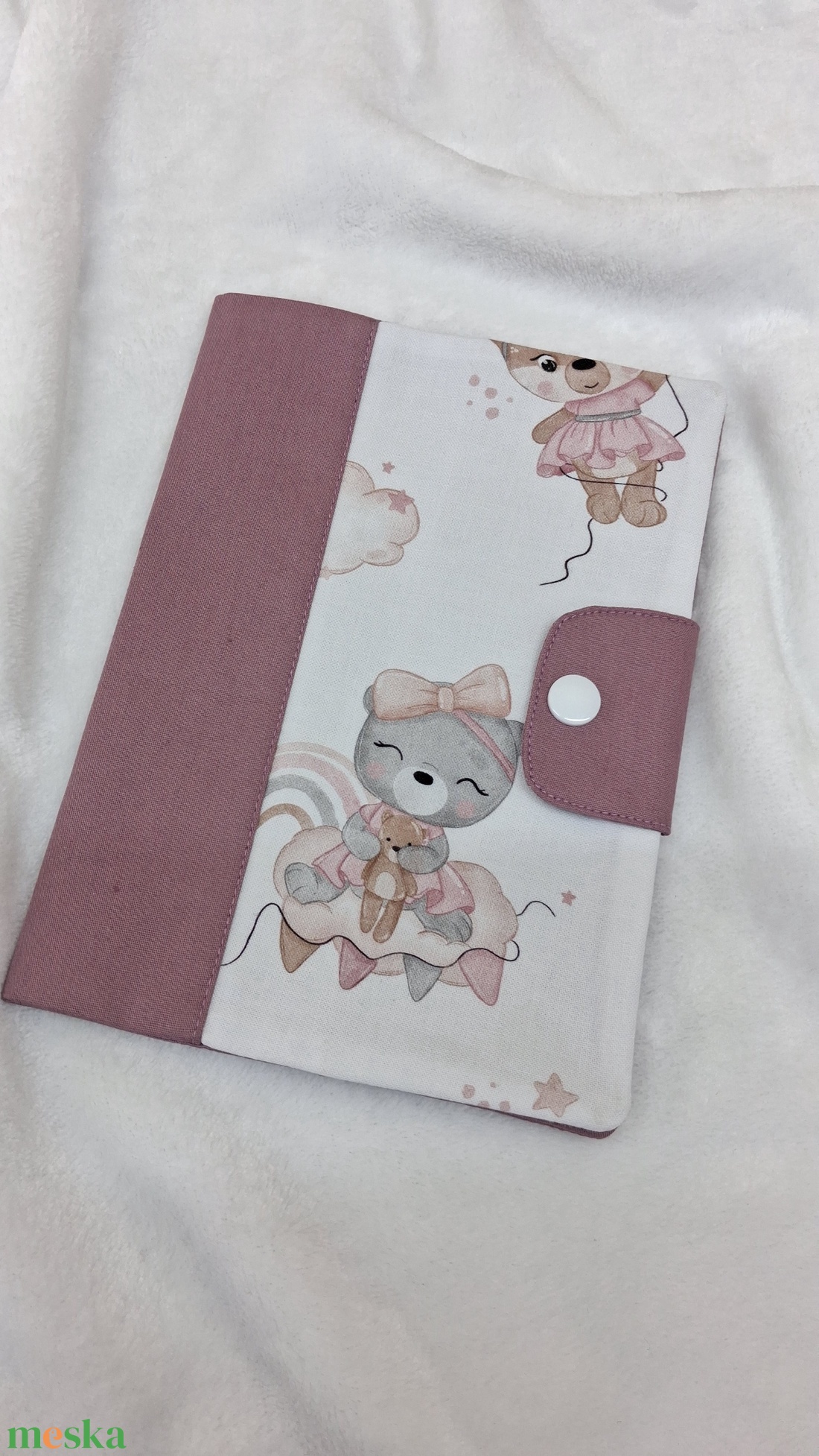 Egészségügyi kiskönyv borító  - baba - mama - babaemlékek - egészségügyi kiskönyv borító - Meska.hu