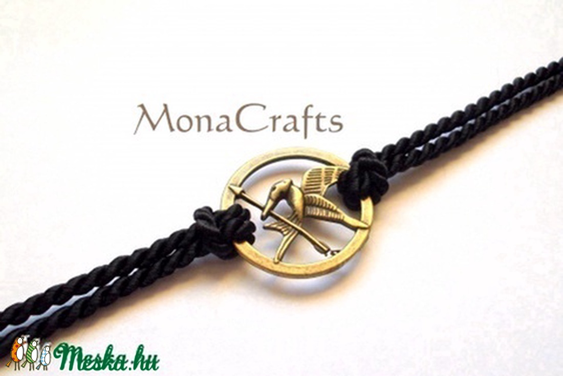 Éhezők Viadala - fecsegőposzáta karkötő (uniszex) -  - Meska.hu