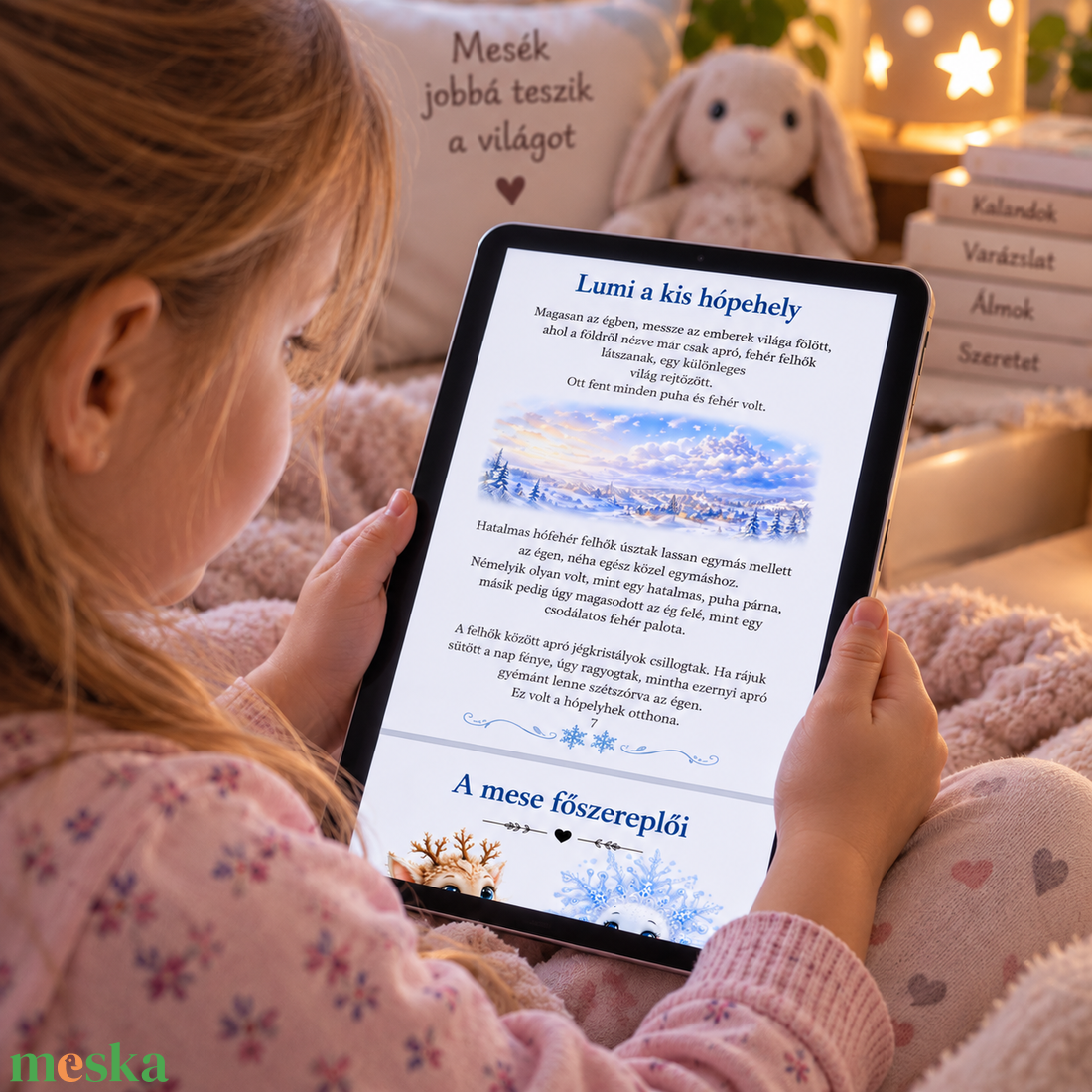 Momó és Lumi meséje- Digitális mesekönyv  PDF - művészet - grafika & illusztráció - digitális - Meska.hu