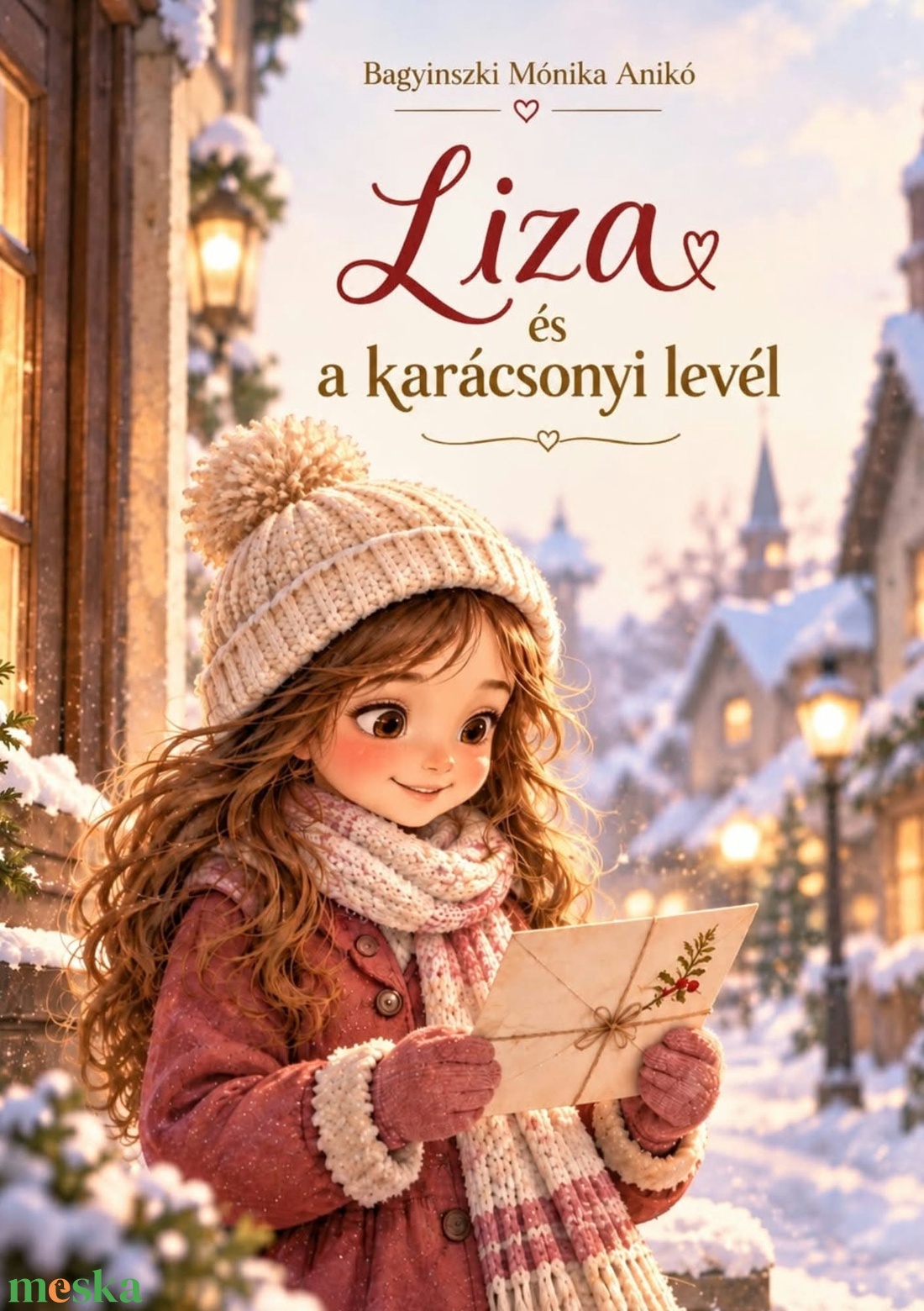 Liza és a karácsonyi levél - Digitális mesekönyv PDF - művészet - grafika & illusztráció - digitális - Meska.hu