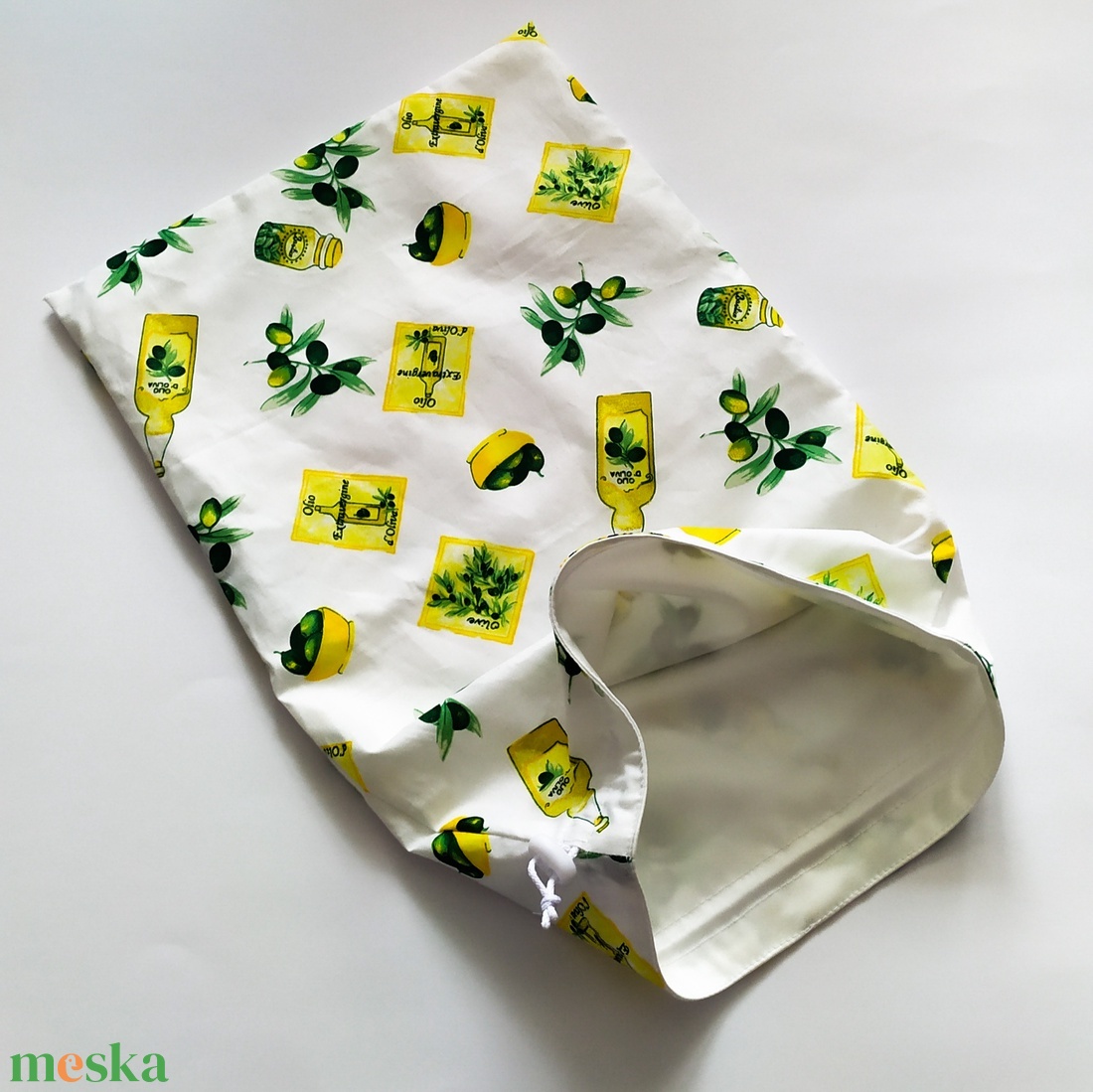Nagy kenyereszsák, frissentartó zsák, pékárus zsák, olivás - táska & tok - bevásárlás & shopper táska - kenyeres zsák - Meska.hu Nagy kenyereszsák, frissentartó zsák, pékárus zsák, olivás - táska & tok - bevásárlás & shopper táska - kenyeres zsák - Meska.hu