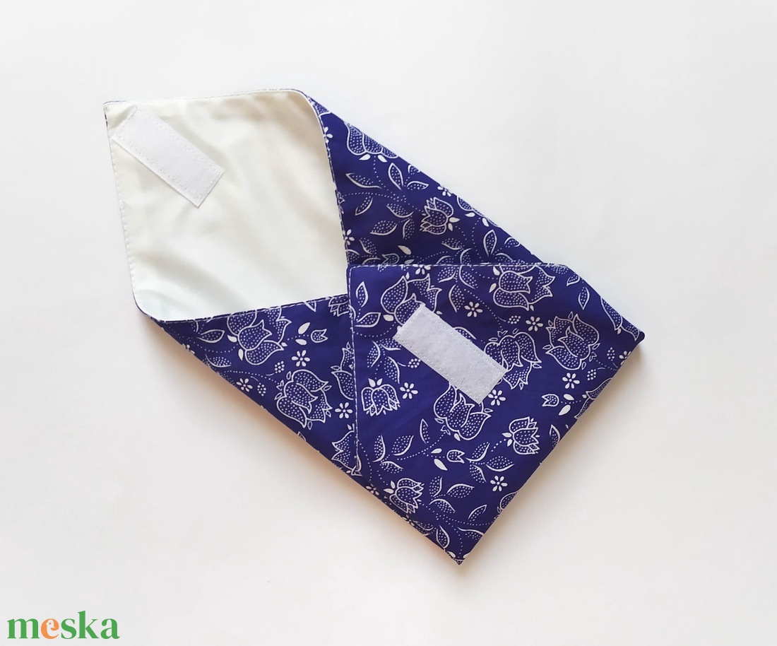 Újraszalvéta, szendvics csomagoló, népies, tulipános kékfestő - táska & tok - uzsonna- & ebéd tartó - szendvics csomagoló - Meska.hu Újraszalvéta, szendvics csomagoló, népies, tulipános kékfestő - táska & tok - uzsonna- & ebéd tartó - szendvics csomagoló - Meska.hu