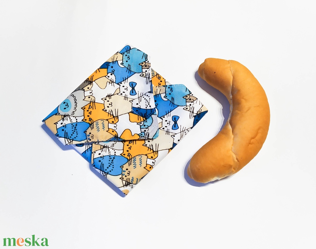 Újraszalvéta, szendvics csomagoló, cicatömeg, kék-sárga - táska & tok - uzsonna- & ebéd tartó - szendvics csomagoló - Meska.hu Újraszalvéta, szendvics csomagoló, cicatömeg, kék-sárga - táska & tok - uzsonna- & ebéd tartó - szendvics csomagoló - Meska.hu