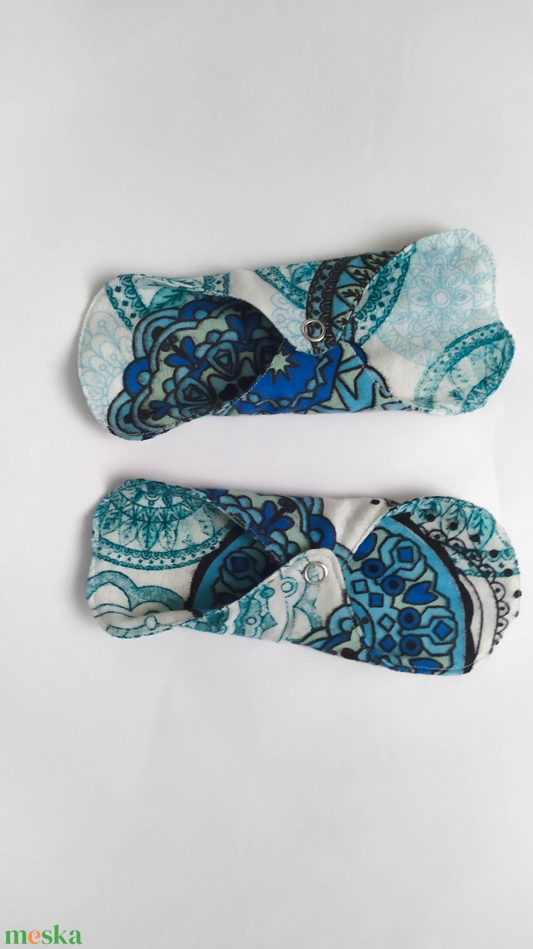 Mosható tisztasági betét, flanel, kék mandala mintás - szépségápolás - intim higiénia - tisztasági betét - Meska.hu Mosható tisztasági betét, flanel, kék mandala mintás - szépségápolás - intim higiénia - tisztasági betét - Meska.hu
