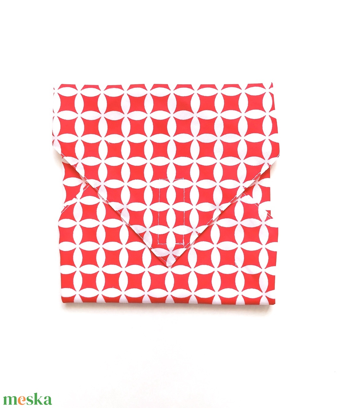 Újraszalvéta, szendvics csomagoló, piros geometrikus - táska & tok - uzsonna- & ebéd tartó - szendvics csomagoló - Meska.hu Újraszalvéta, szendvics csomagoló, piros geometrikus - táska & tok - uzsonna- & ebéd tartó - szendvics csomagoló - Meska.hu