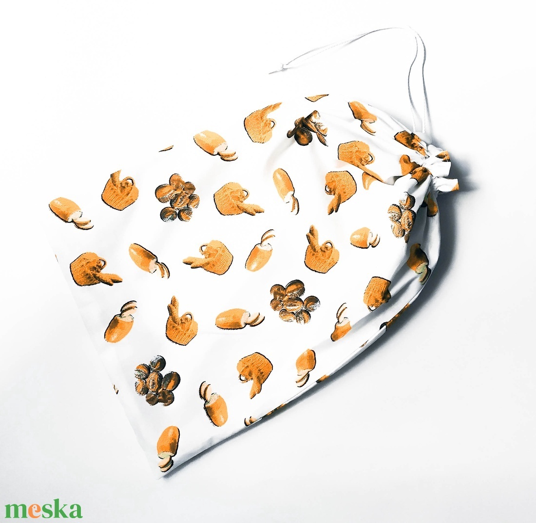Közepes kenyereszsák, frissentartó zsák, pékárus zsák-Pékárú mintás - táska & tok - bevásárlás & shopper táska - kenyeres zsák - Meska.hu Közepes kenyereszsák, frissentartó zsák, pékárus zsák-Pékárú mintás - táska & tok - bevásárlás & shopper táska - kenyeres zsák - Meska.hu