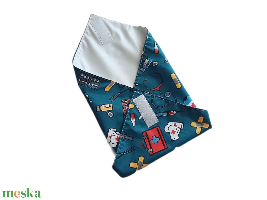 Újraszalvéta, szendvics csomagoló, orvosos - táska & tok - uzsonna- & ebéd tartó - szendvics csomagoló - Meska.hu