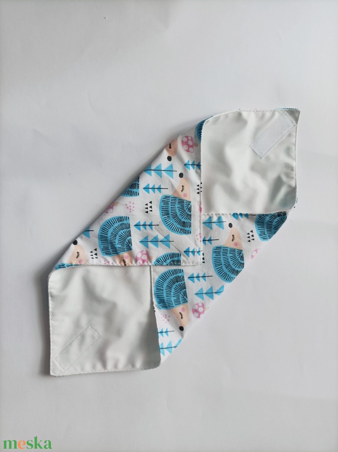 Újraszalvéta, szendvics csomagoló, sünis - táska & tok - uzsonna- & ebéd tartó - szendvics csomagoló - Meska.hu