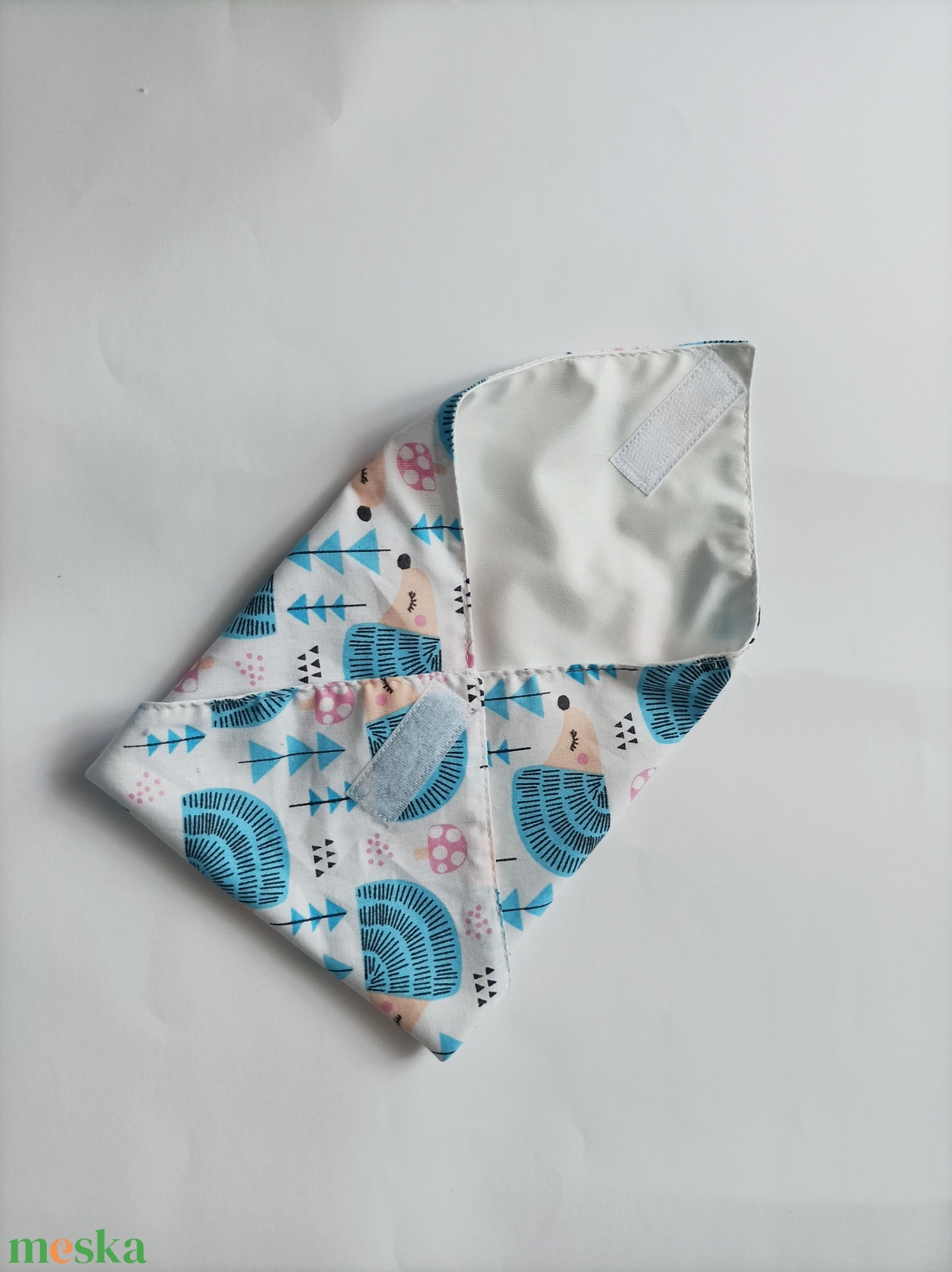 Újraszalvéta, szendvics csomagoló, sünis - táska & tok - uzsonna- & ebéd tartó - szendvics csomagoló - Meska.hu