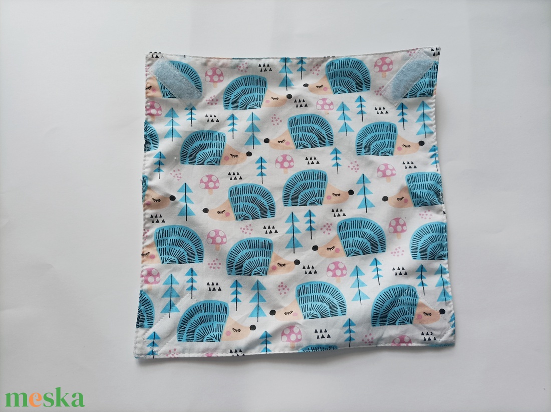 Újraszalvéta, szendvics csomagoló, sünis - táska & tok - uzsonna- & ebéd tartó - szendvics csomagoló - Meska.hu