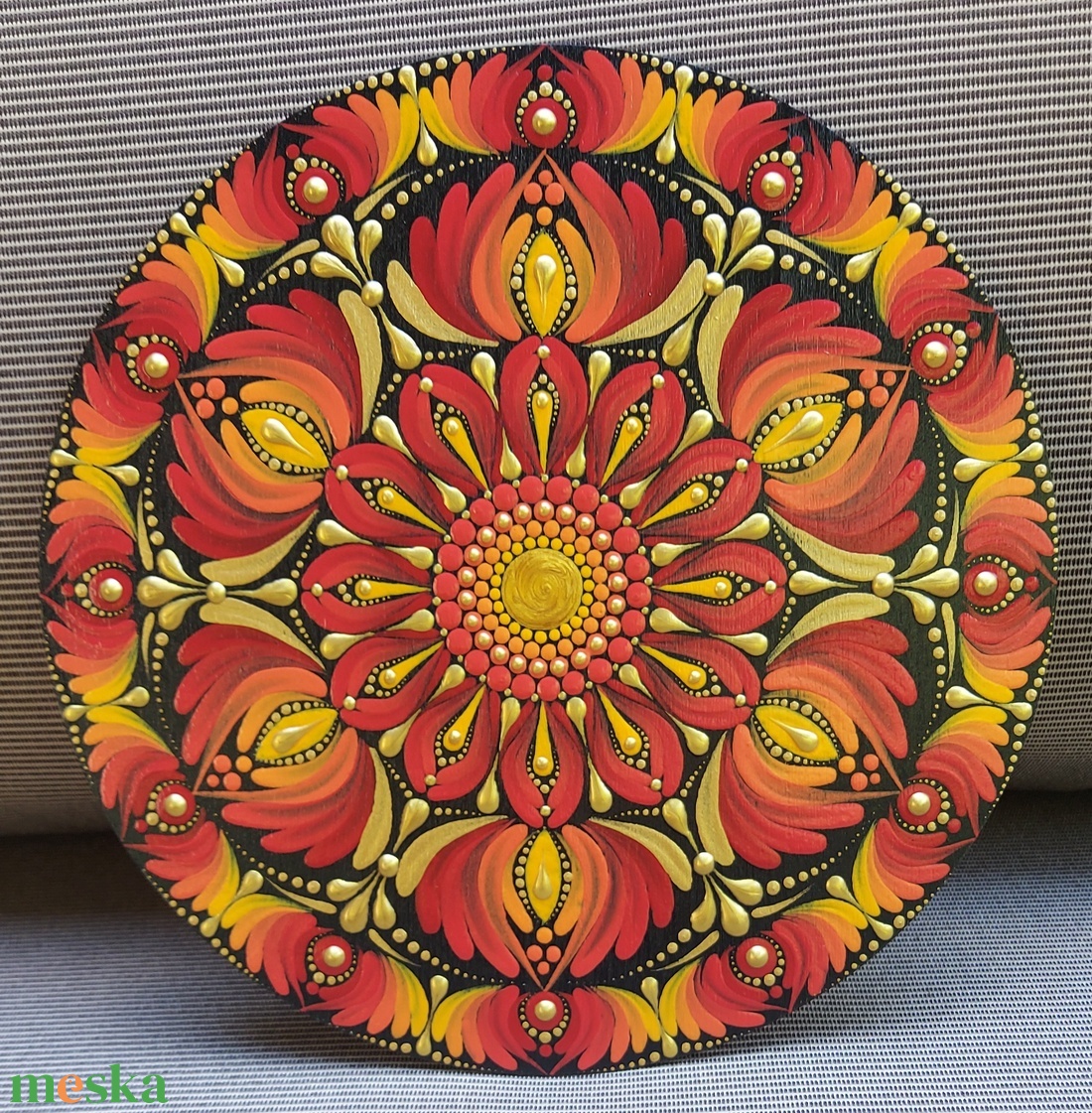 Sunshine színvilágú kis mandala - otthon & életmód - dekoráció - spiritualitás - mandala - Meska.hu Sunshine színvilágú kis mandala - otthon & életmód - dekoráció - spiritualitás - mandala - Meska.hu