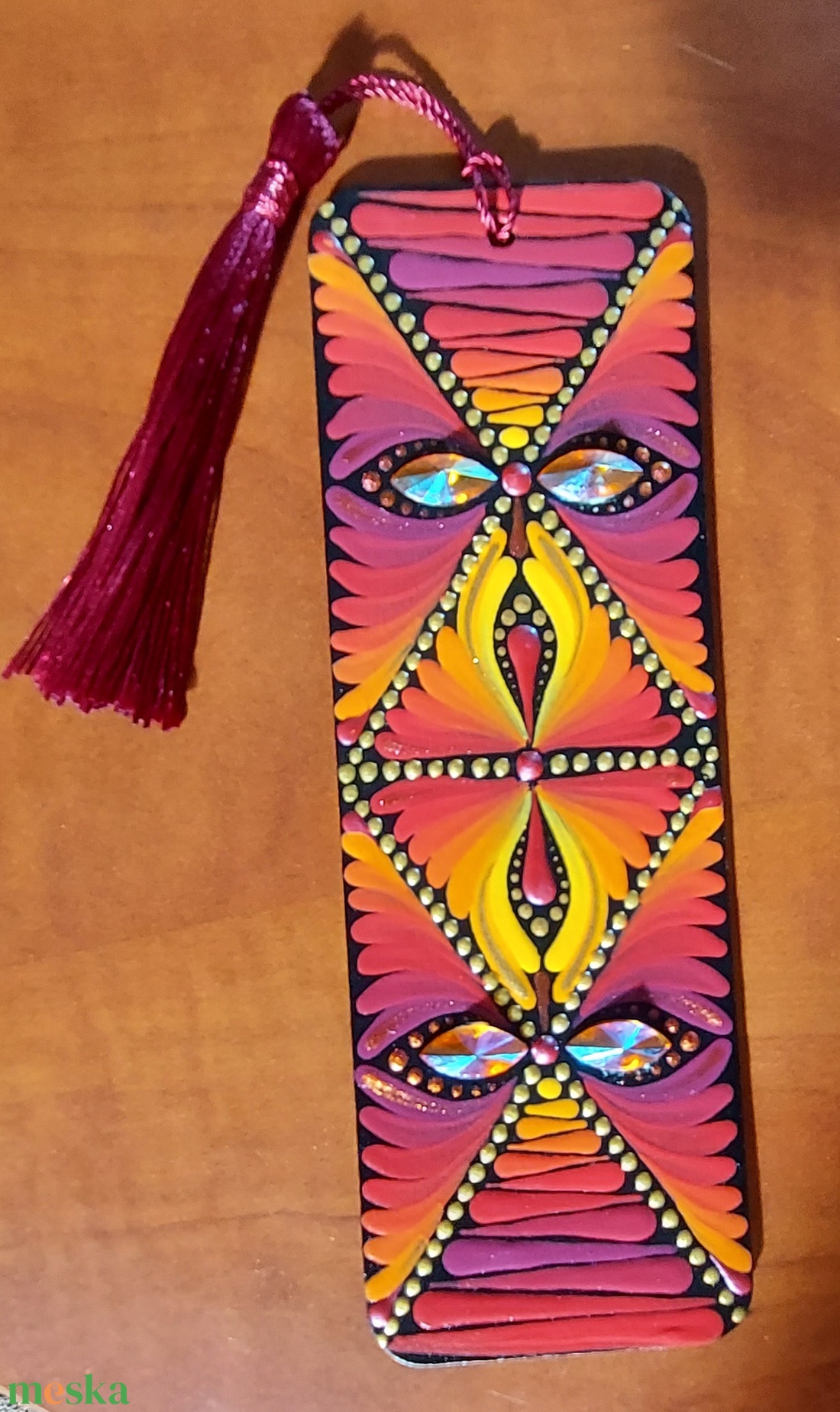 Kézzel festett mandalás könyvjelző naplementés színvilággal - otthon & életmód - dekoráció - spiritualitás - mandala - Meska.hu Kézzel festett mandalás könyvjelző naplementés színvilággal - otthon & életmód - dekoráció - spiritualitás - mandala - Meska.hu