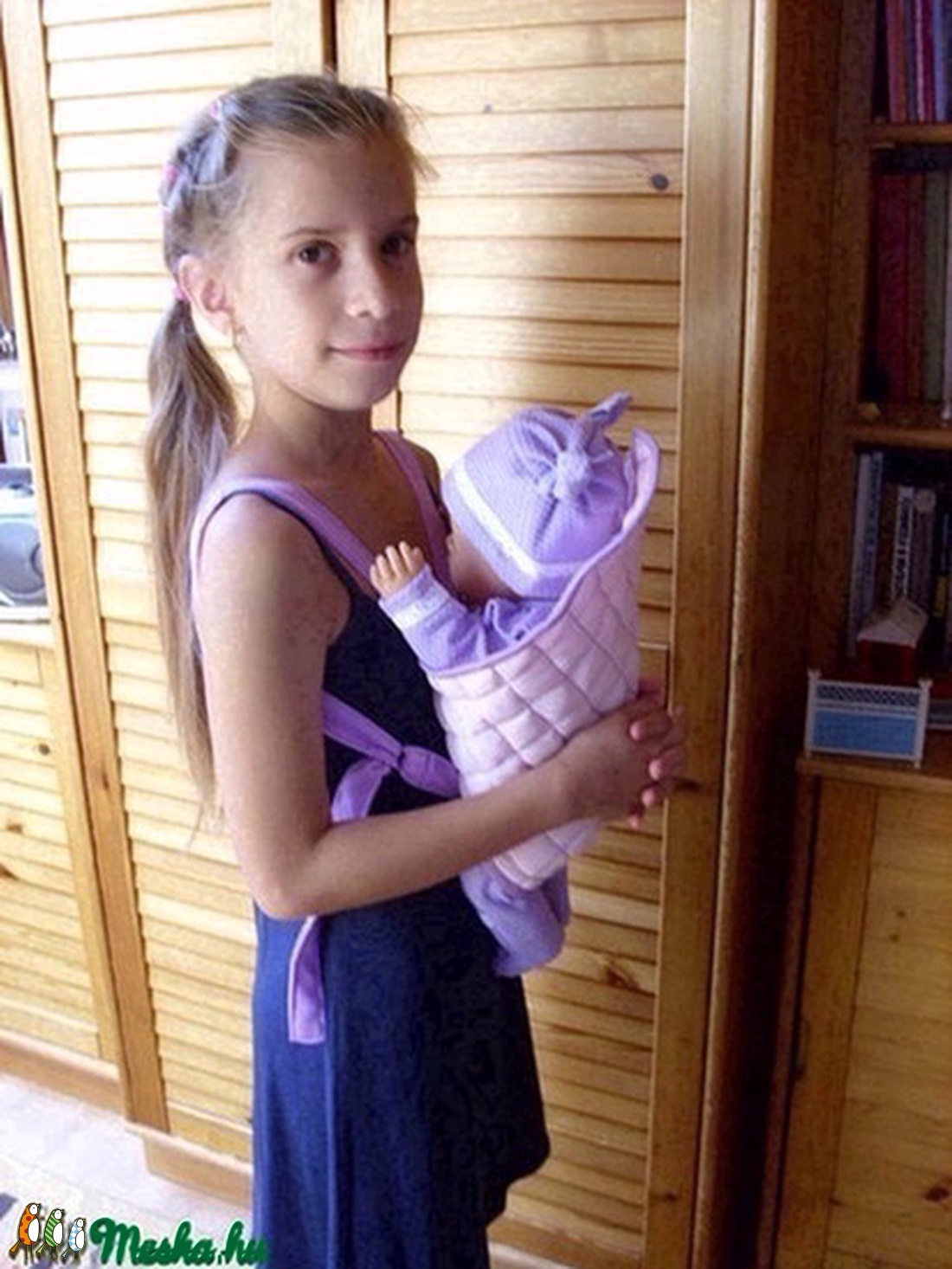 Hordozó 43-50 cm-es játék babához - - Meska.hu Hordozó 43-50 cm-es játék babához - - Meska.hu