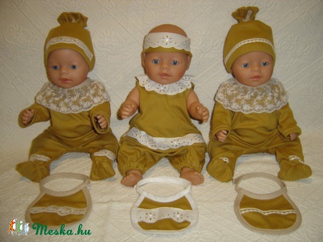 Babaruha készlet Baby born babára 5 féle - - Meska.hu Babaruha készlet Baby born babára 5 féle - - Meska.hu