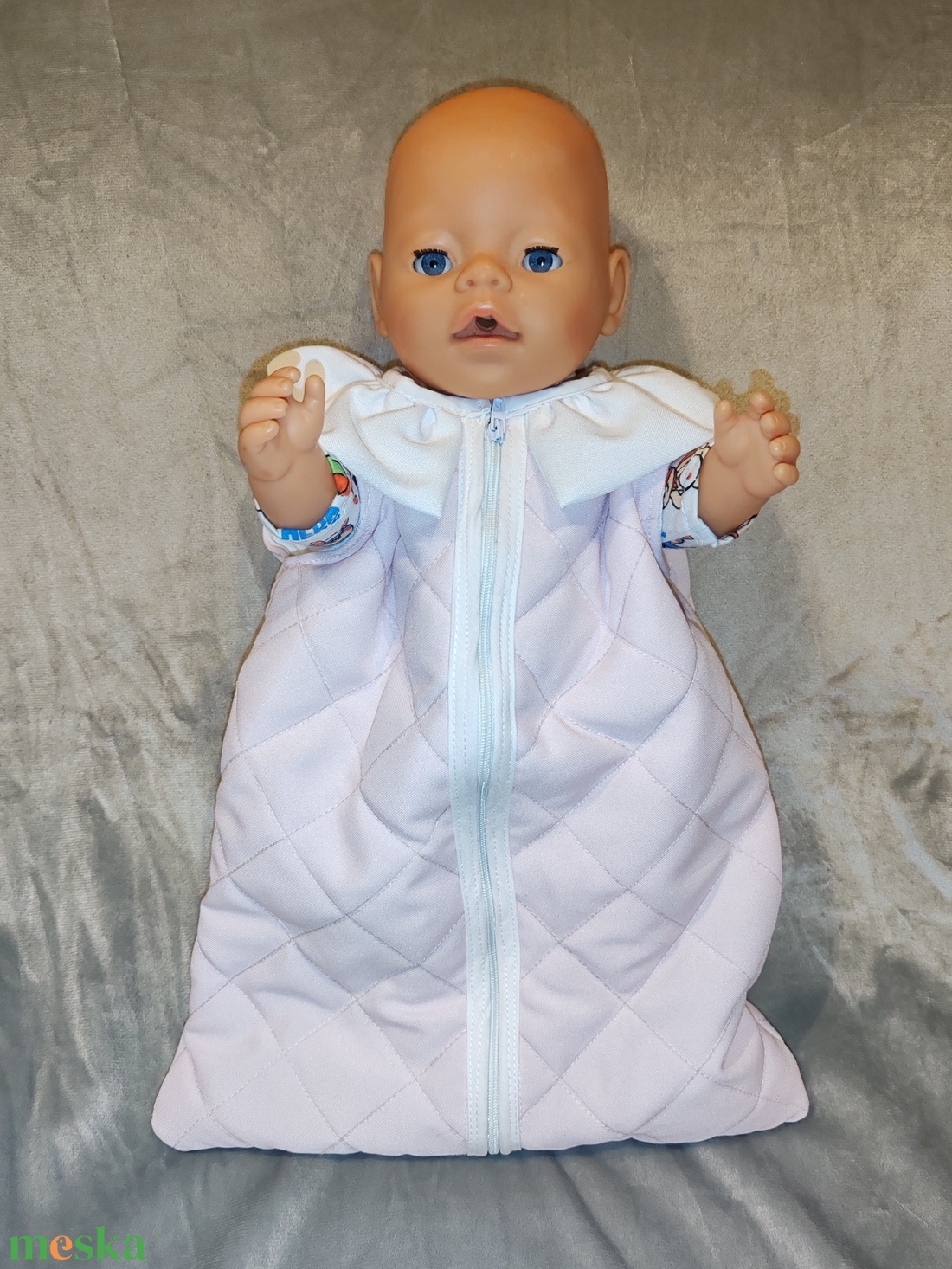 Hálózsák 38 - 43 cm-es játék babákhoz - játék & sport - baba & babaház - babaruha, babakellék - Meska.hu Hálózsák 38 - 43 cm-es játék babákhoz - játék & sport - baba & babaház - babaruha, babakellék - Meska.hu