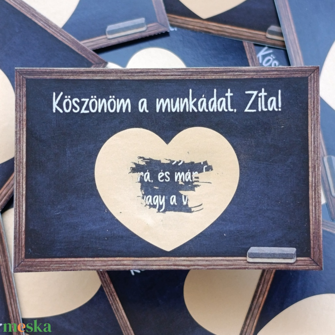 Kaparós sorsjegy pedagógusnapra, pedagógus, köszönőkártya, köszönet, diákok, iskola, ballagás - otthon & életmód - papír, írószer - ajándékozás kellékei - képeslap, üdvözlőlap - Meska.hu