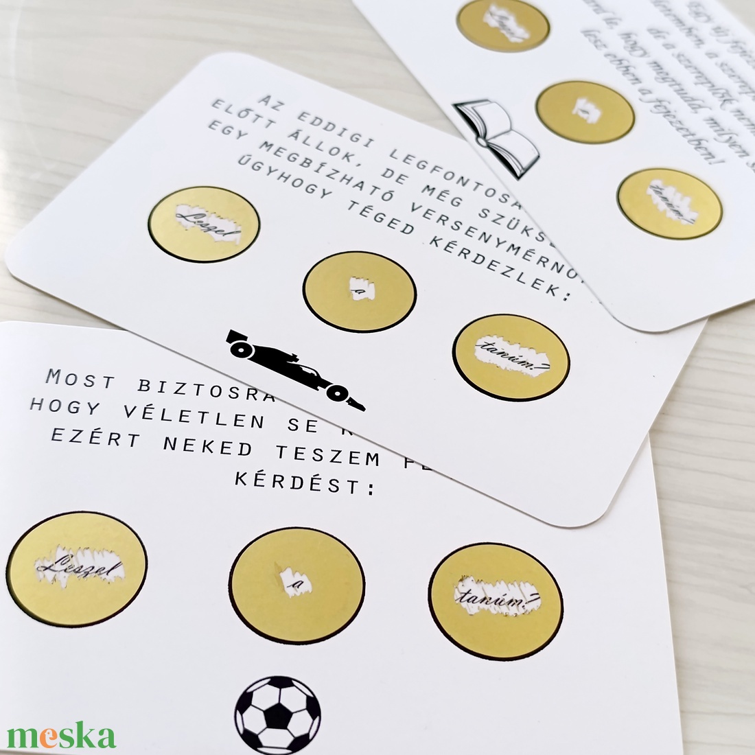 Kaparós képeslap felkérésekhez, tanú felkérésére, Forma1, F1, autóversenyzés témájú - esküvő - meghívó & kártya - tanú felkérő - Meska.hu