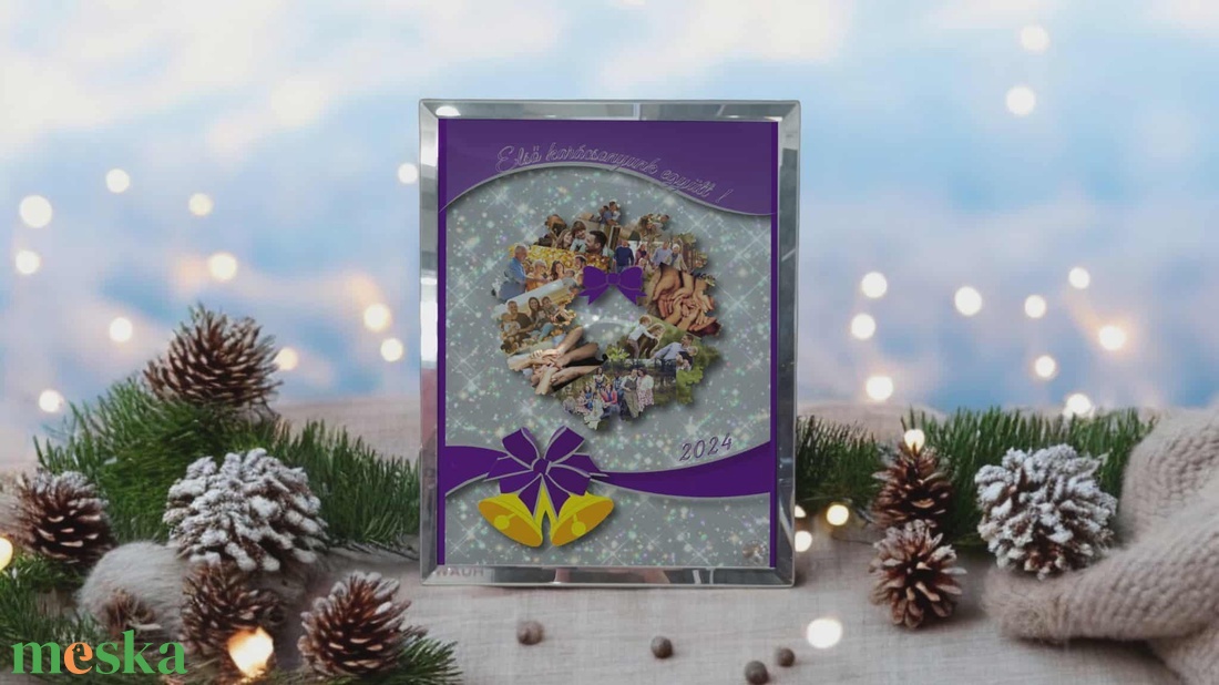 Karácsonyi tükrös szélű fotóüveg - karácsony - karácsonyi lakásdekoráció - ünnepi asztaldekoráció - Meska.hu Karácsonyi tükrös szélű fotóüveg - karácsony - karácsonyi lakásdekoráció - ünnepi asztaldekoráció - Meska.hu