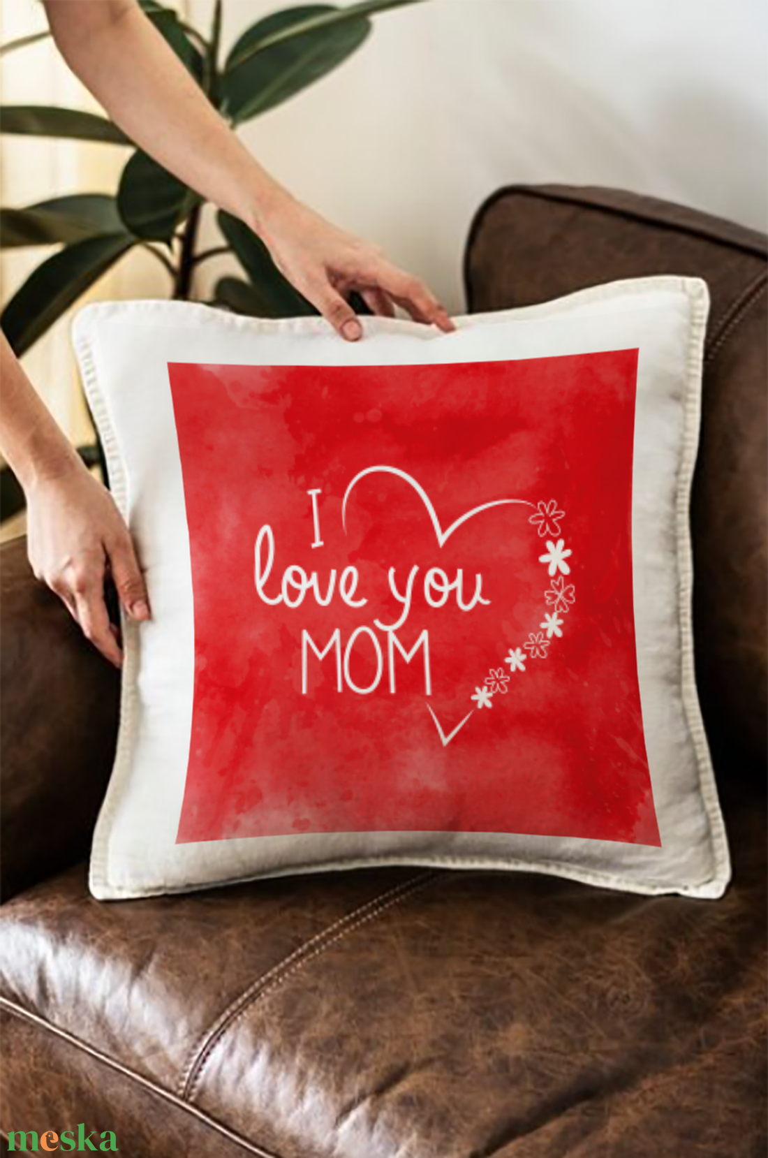  I love you Mom anyák napi párna  - otthon & életmód - lakástextil - párna & párnahuzat - Meska.hu