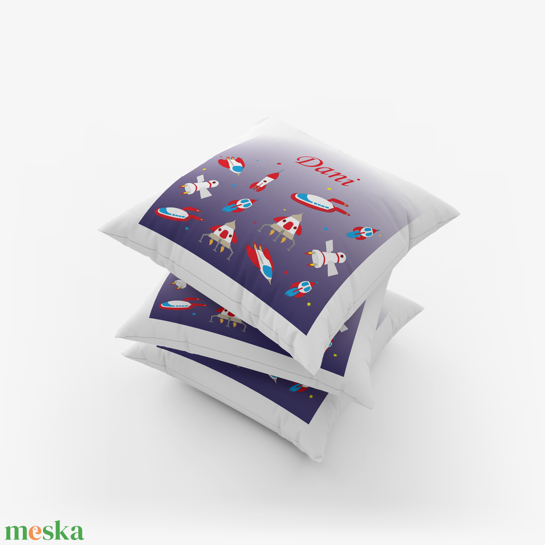  Űrhajós ovis párna  - otthon & életmód - lakástextil - párna & párnahuzat - Meska.hu