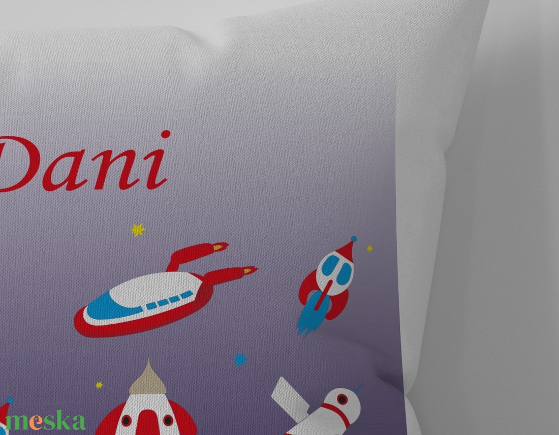  Űrhajós ovis párna  - otthon & életmód - lakástextil - párna & párnahuzat - Meska.hu