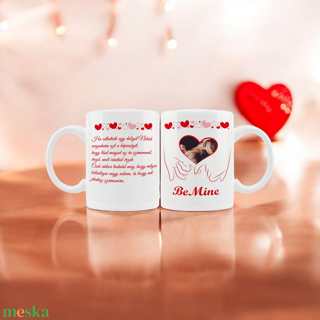 Be mine kéz kávés bögre - otthon & életmód - konyhafelszerelés, tálalás - tálalás - bögre & csésze - Meska.hu