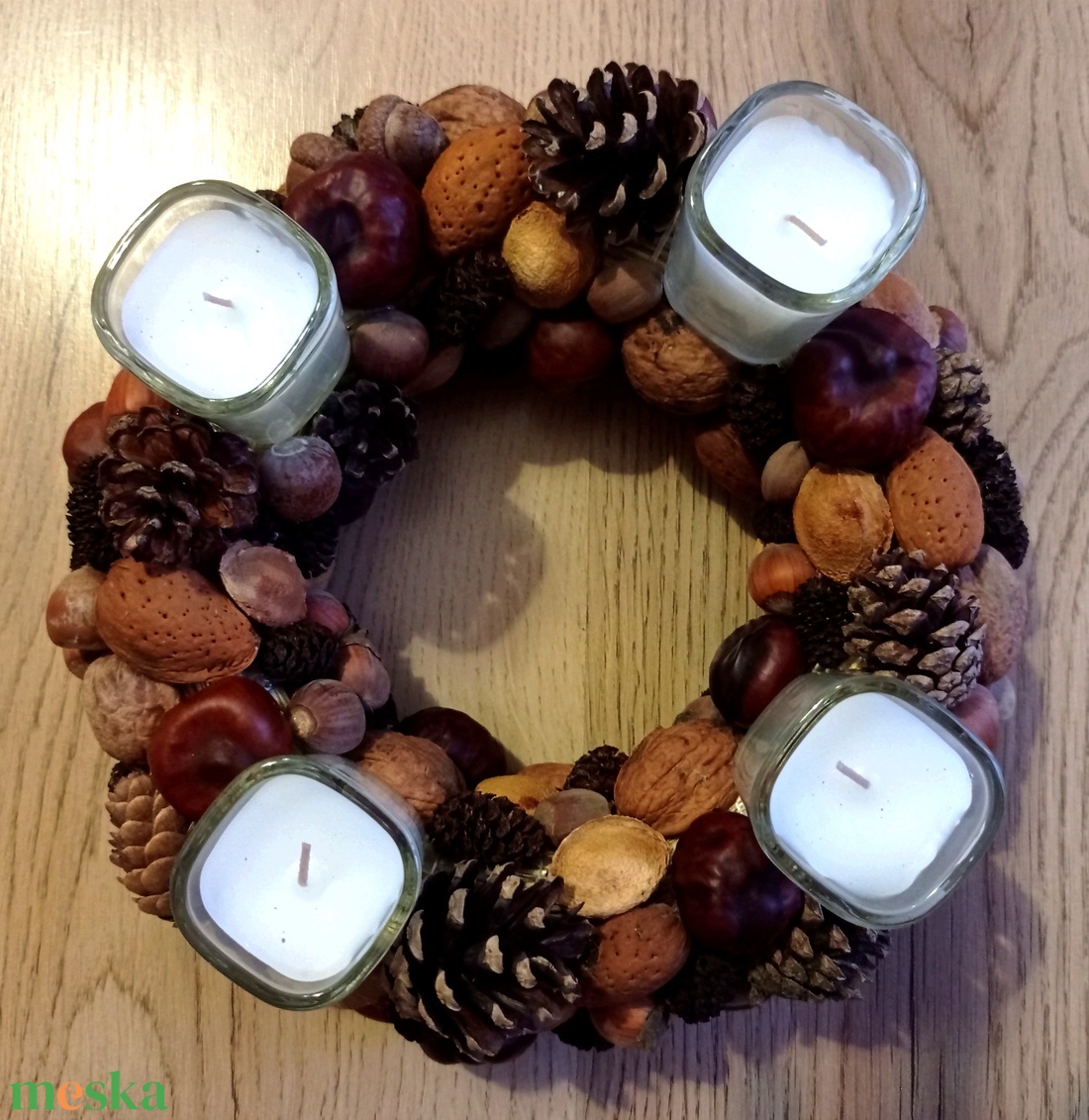 Adventi természet :) , adventi koszorú - otthon & életmód - dekoráció - virágdísz és tartó - koszorú - Meska.hu Adventi természet :) , adventi koszorú - otthon & életmód - dekoráció - virágdísz és tartó - koszorú - Meska.hu