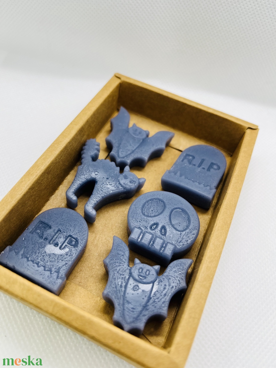 Halloweeni illatviasz csomag - sötét kék - otthon & életmód - dekoráció - halloween - halloweeni dekoráció - Meska.hu