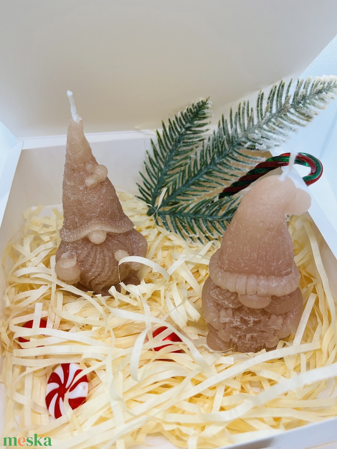 Törpe gyertyaszett  Melegség és varázslat az ünnepekre - otthon & életmód - gyertya, illat, aroma - gyertya - Meska.hu