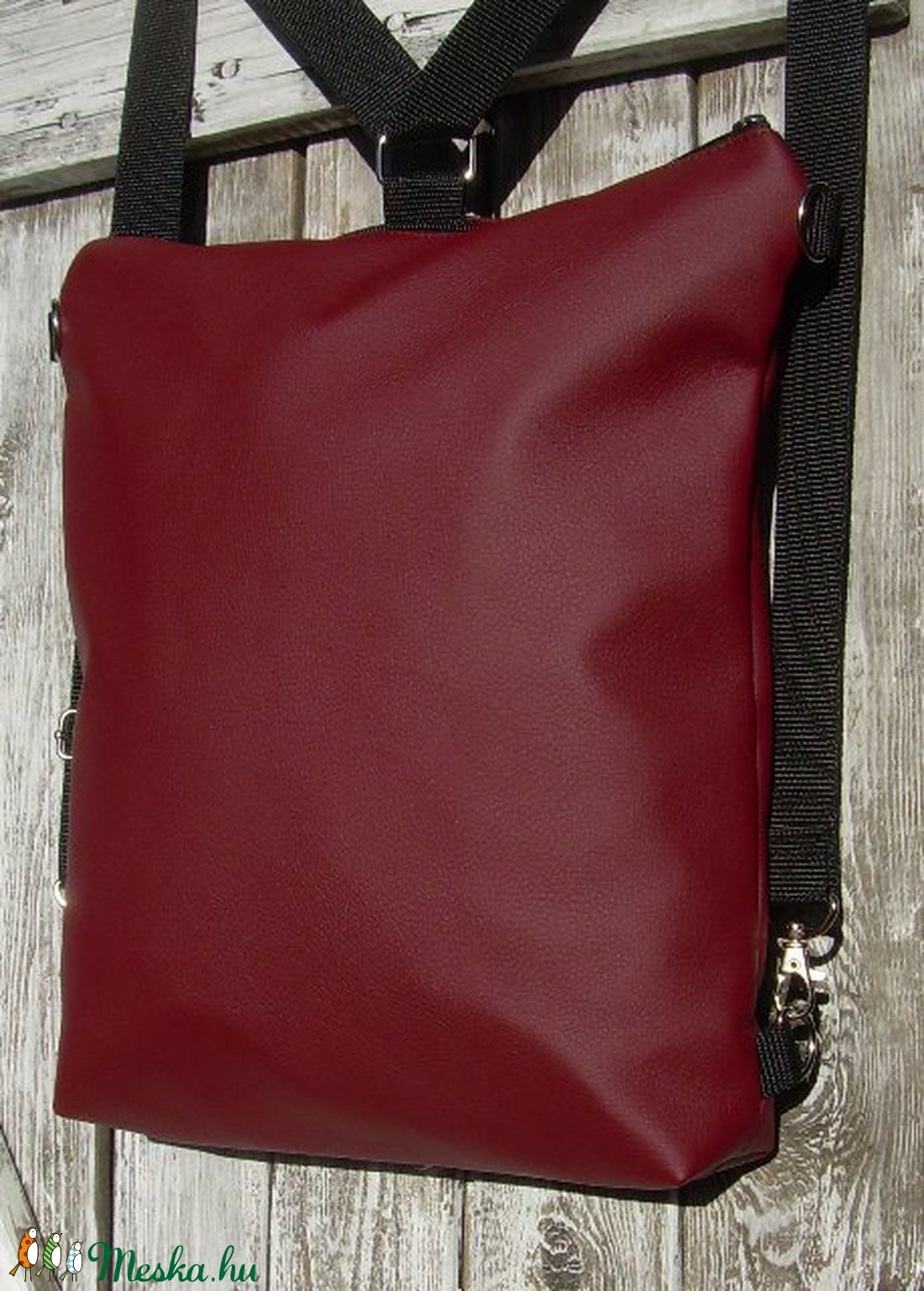 CITY BAG HÁTIZSÁK/OLDALTÁSKA : Basic 4. - táska & tok - hátizsák - hátizsák - Meska.hu