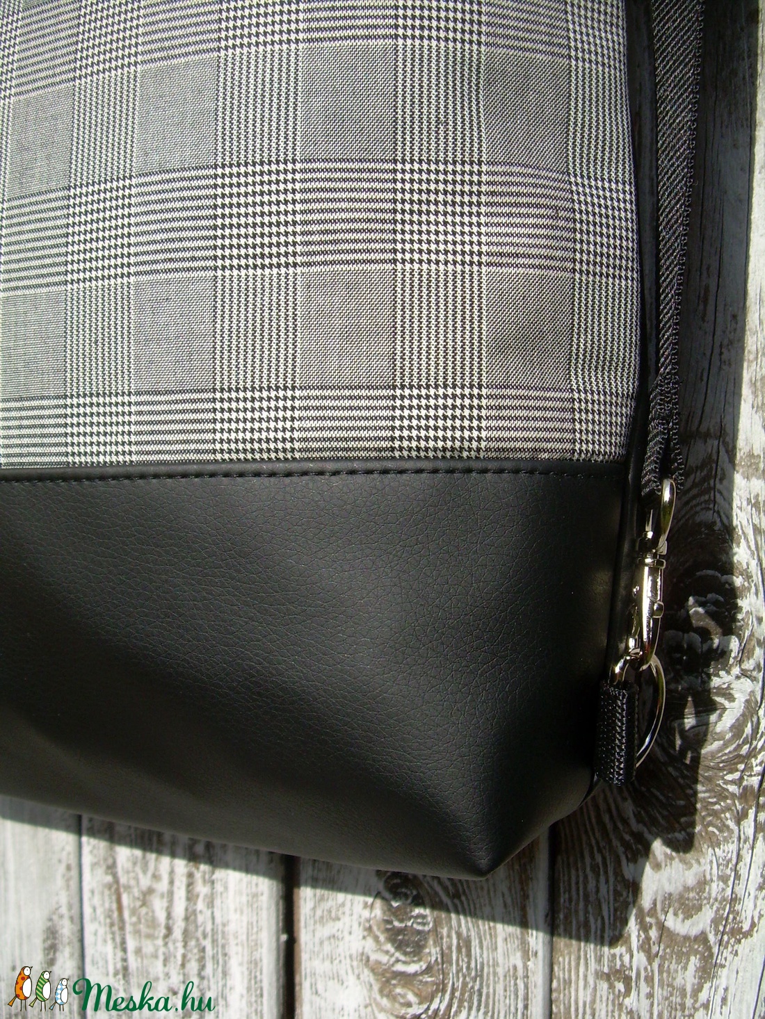 CITY BAG HÁTIZSÁK/OLDALTÁSKA : Eszterházy-kockás -  - Meska.hu