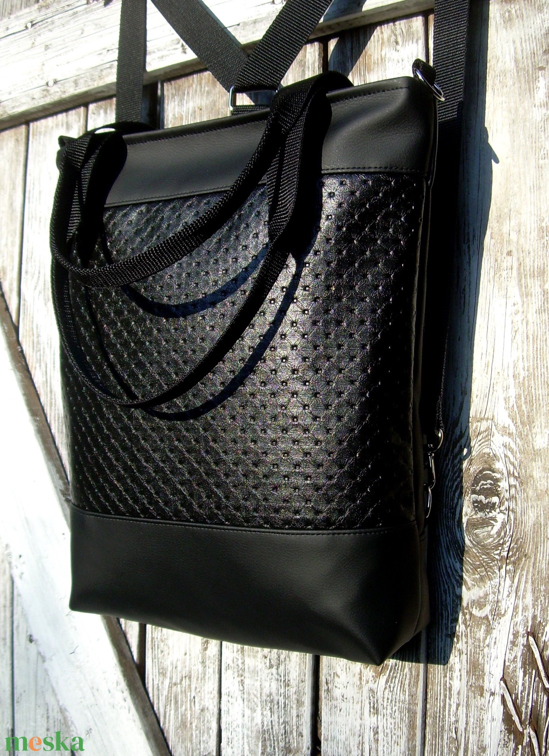 CITY BAG HÁTIZSÁK/OLDALTÁSKA/VÁLLTÁSKA : Fekete elegancia 2. - táska & tok - hátizsák - hátizsák - Meska.hu CITY BAG HÁTIZSÁK/OLDALTÁSKA/VÁLLTÁSKA : Fekete elegancia 2. - táska & tok - hátizsák - hátizsák - Meska.hu