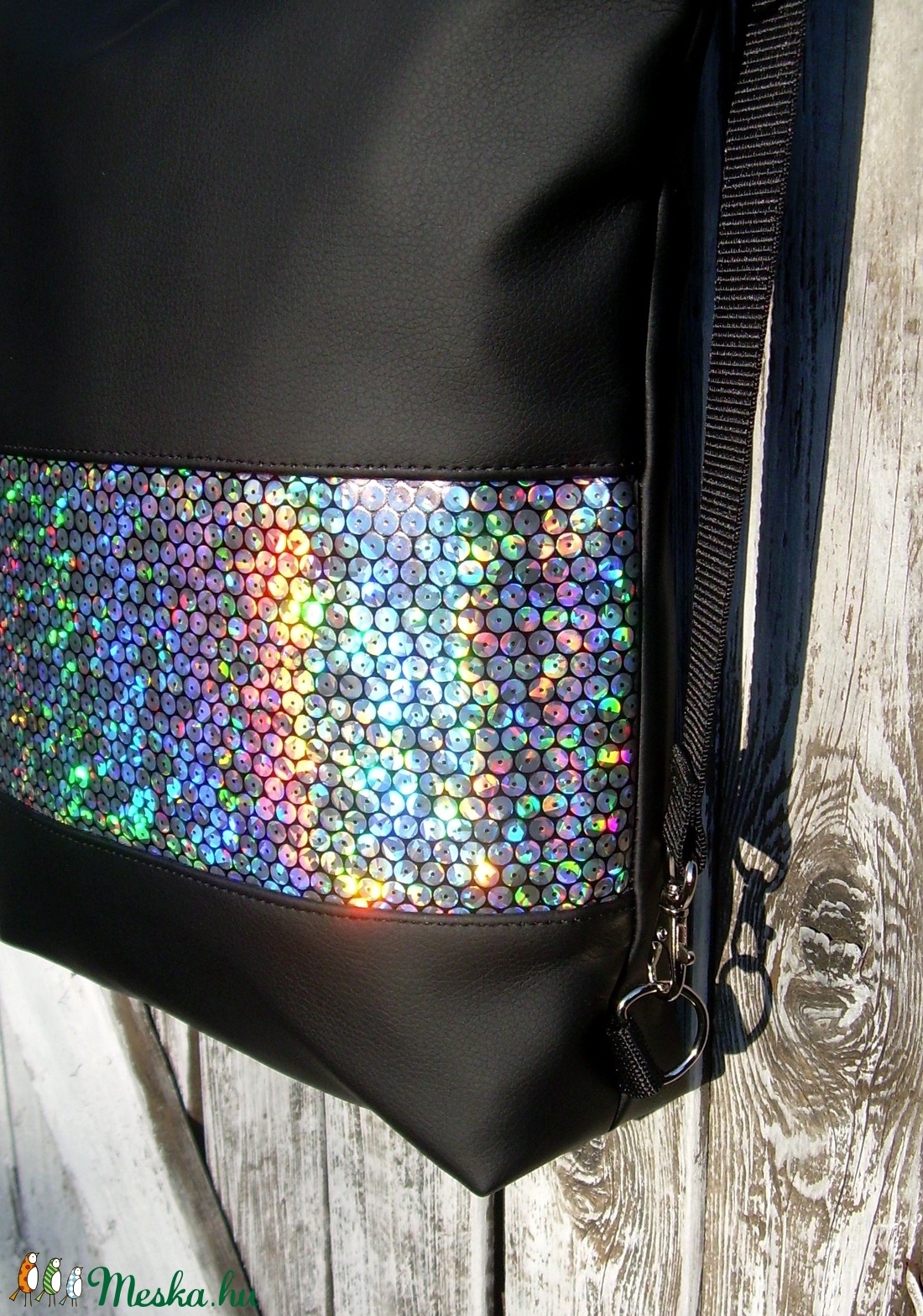 CITY BAG HÁTIZSÁK/OLDALTÁSKA : Hologramos 1. - táska & tok - hátizsák - hátizsák - Meska.hu CITY BAG HÁTIZSÁK/OLDALTÁSKA : Hologramos 1. - táska & tok - hátizsák - hátizsák - Meska.hu