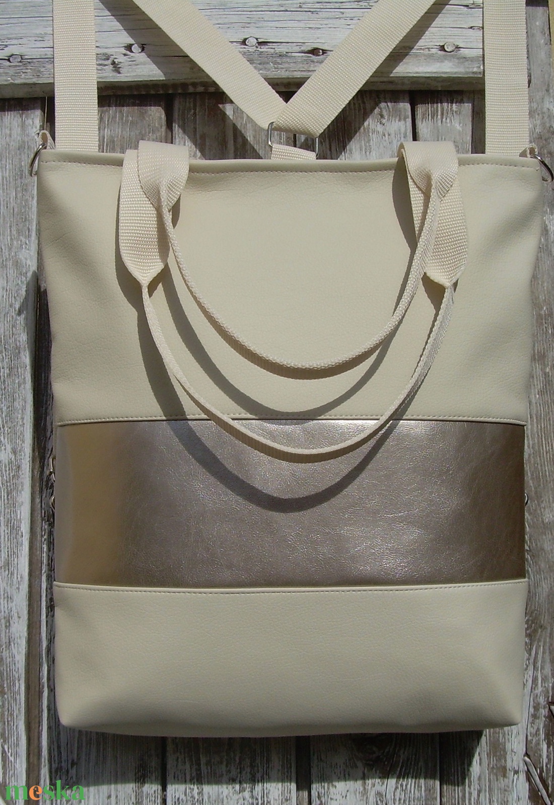 CITY BAG HÁTIZSÁK/OLDALTÁSKA/VÁLLTÁSKA : Nyári elegancia metálos fényű bőrrel - táska & tok - hátizsák - hátizsák - Meska.hu CITY BAG HÁTIZSÁK/OLDALTÁSKA/VÁLLTÁSKA : Nyári elegancia metálos fényű bőrrel - táska & tok - hátizsák - hátizsák - Meska.hu